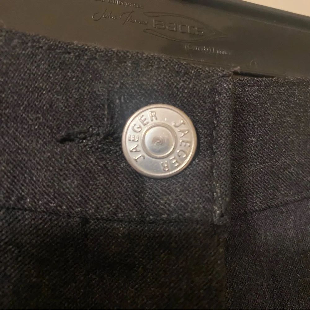 Jaeger - Straight Leg Wool Pants - Picture 7 of 8